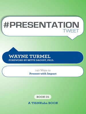 cover image of #PRESENTATION tweet Book01